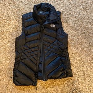 Black North Face Vest